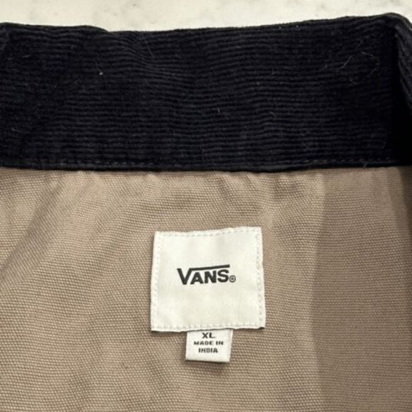 VANS Drill Chore Coat Jacket Khaki XL - Picture 6 of 11